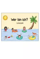 Vorschau - Arbeitsblätter - Lesespiel : Wer bin ich I Sommer - Seite 2