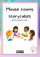 Vista previa - Manualidades / Dibujos para colorear - STORYCUBES: HOUSE ROOMS - página 1