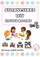 Vista previa - Manualidades / Dibujos para colorear - STORYCUBES: HOUSE ROOMS - Portada