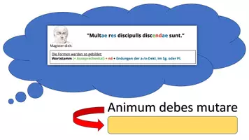 Vorschau - Arbeitsblätter - Seneca über das Reisen / Grammatik: nd-esse - Seite 1