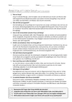 Vorschau - Arbeitsblätter - AB mit Fragen zum Thema "Sirup" + Lösungsblatt - Seite 1