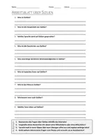 Vorschau - Arbeitsblätter - AB mit Fragen zum Thema "Sizilien" + Lösungsblatt + Infografik - Deckblatt