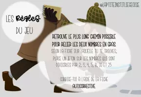 Aperçu - Jeux - Caractères de divisibilité - JEU - Page 1