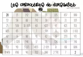 Aperçu - Jeux - Caractères de divisibilité - JEU - Page 2