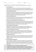 Vorschau - Arbeitsblätter - AB mit Fragen zum Thema "Skispringen" + Lösungsblatt - Seite 1