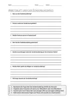 Vorschau - Arbeitsblätter - Lernposter + AB mit Fragen zum Thema "Sonderbundskrieg" + Lösungsblatt + Infografik - Seite 1