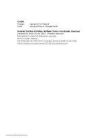 Vorschau - Arbeitsblätter - Summer Outdoor Activities, Vocabulary Worksheet - Seite 2