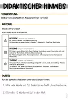 Vorschau - Arbeitsblätter - Lesespaziergang: Wörter mit tz - Seite 2