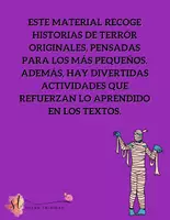 Vista previa - Hojas de trabajo - Edición terrorífica: Comprensión y fluidez lectora - página 1