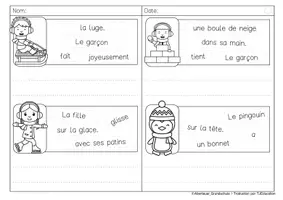 Aperçu - Feuilles d'exercices - Growing Bundle: Phrases secouées - Page 2
