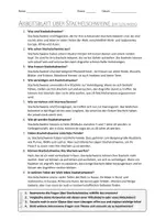 Vorschau - Arbeitsblätter - AB mit Fragen zum Thema "Stachelschweine" + Lösungsblatt - Seite 1