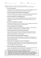 Vorschau - Arbeitsblätter - AB mit Fragen zum Thema "Stadtmauer" + Lösungsblatt - Seite 1