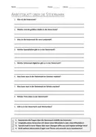 Vorschau - Arbeitsblätter - AB mit Fragen zum Thema "Steiermark" + Lösungsblatt + Infografik - Deckblatt