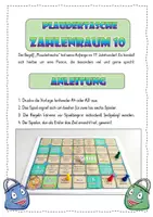 Vorschau - Unterrichtsreihen - Brettspiel : Plaudertasche - Subtraktionen - Zahlenraum 10 - Gesprächsanlässe schaffen - Seite 1