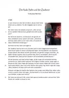 Vorschau - Text - Märchen: Der faule Sohn und der Zauberer (aus der Türkei) mit Aufgaben+ Lösungen zum Leseverstehen - Seite 1