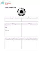 Vorschau - Arbeitsblätter - Ich-Geschichte : Fußball (lesen-schneiden-kleben-schreiben) - Seite 3
