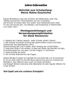 Vorschau - Spiele - Schulstart: meine Mathe-Geschichte - Seite 1
