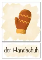 Vorschau - Poster - Herbst Bild- und Wortkarten für den Deutschunterricht (DaF/DaZ) - Seite 3