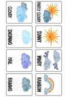 Vista previa - Unidades / Secuencias / Situaciones de Aprendizaje - 36 pages Weather mini pack: Activities and learning - página 3