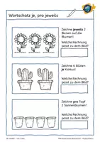 Vorschau - Arbeitsblätter - Multiplikation - Mathematischer Wortschatz je-pro-jeweils - Seite 2