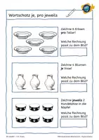 Vorschau - Arbeitsblätter - Multiplikation - Mathematischer Wortschatz je-pro-jeweils - Seite 3