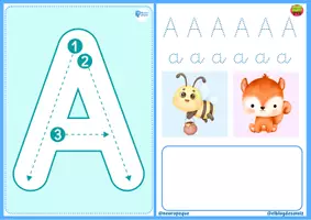 Vista previa - Hojas de trabajo - ABECEDARIO MONTESSORI - página 2