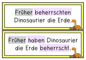 Vorschau - Arbeitsblätter - Zeitformen der Verben (Paket Präteritum, Perfekt, Futur) - Seite 2