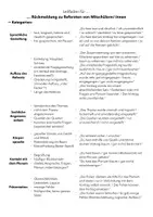 Vorschau - Merkblätter - Leitfaden: Referate, Präsentationen und Thesenpapiere/Handouts - Seite 1