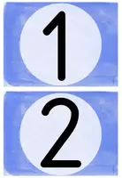 Vorschau - Präsentationen/Tafelbilder - Tafelmaterial Zahlen (unterschiedliche Darstellungsformen) Zahleneinführung - Seite 3