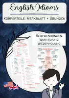 Vorschau - Arbeitsblätter - Wachsendes Paket: Alle Idioms - Deckblatt