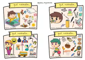 Vista previa - Tarjetas / Manipulativos - PACK TARJETAS COMPRENSIÓN - página 1