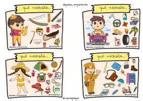 Vista previa - Tarjetas / Manipulativos - PACK TARJETAS COMPRENSIÓN - página 3