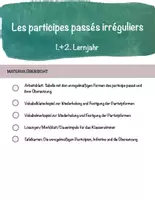 Vorschau - Arbeitsblätter - PARTICIPE PASSE PAKET- 1.& 2. Lernjahr - Seite 2