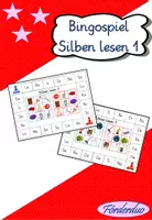 Vorschau - Spiele - Bingospielfeld "Silben lesen 1" (Anfangssilbe) - Deckblatt