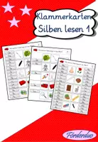 Vorschau - Spiele - Großes Materialpaket "Silben lesen" - Seite 1