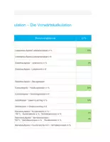 Vorschau - Arbeitsblätter - Handelskalkulation - Vorlagen zur Vorwärts- , Rückwärts- und Differenzkalkulation - Seite 3