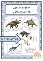 Vorschau - Arbeitsblätter - Zahlen ordnen - Zahlenraum 10 - Deckblatt