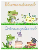 Vorschau - Poster - Klassendienste für die Krokodilklasse - Seite 2
