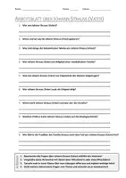 Vorschau - Arbeitsblätter - Lernposter + AB mit Fragen zum Thema "Johann Strauss (Vater)" + Lösungsblatt + Mindmap + Infografik - Seite 1
