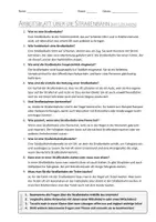 Vorschau - Arbeitsblätter - AB mit Fragen zum Thema "Straßenbahn" + Lösungsblatt - Seite 1