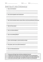 Vorschau - Arbeitsblätter - Lernplakat + AB mit Fragen zum Thema "Stromkreis" + Lösungsblatt + Infografik - Seite 1