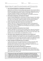 Vorschau - Arbeitsblätter - AB mit Fragen zum Thema "Studentinnen und Studenten" + Lösungsblatt - Seite 1