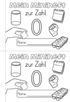 Vorschau - Arbeitsblätter - Komplettpaket Minihefte - Zahlenraum 10 (Zahlen / Ziffern 0-10) - Seite 2