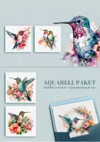 Vorschau - selbst erstellte Cliparts/Grafiken - Mystical Pilz Clipart Bündel, 15 magische Aquarellpngs - Seite 2