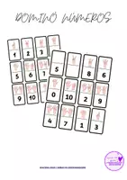 Vista previa - Hojas de trabajo - Pack. Letras y números - página 1