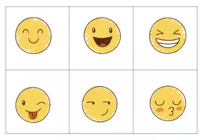 Vorschau - Stationenlernen - DEUTSCH Smiley Box Schüttelsätze 2 Satzbau Sätze schreiben (31-60) - Seite 2