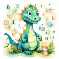 Vorschau - Arbeitsblätter - Drache mit Zahlen für den Mathematikunterricht - Seite 2