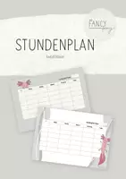 Vorschau - Anderer Materialtyp - Stundenplan für die Axolotlklasse (grau/beige) - Deckblatt