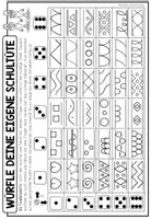 Vorschau - Mal- und Bastelvorlagen - Schulanfang – Schultüte gestalten | Würfelkunst 2.–3. Klasse - Seite 2