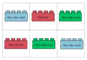 Vorschau - Arbeitsblätter - SATZGLIEDER / Satzbau Werkstatt - Seite 3